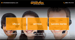 Desktop Screenshot of dealeranalytics.com